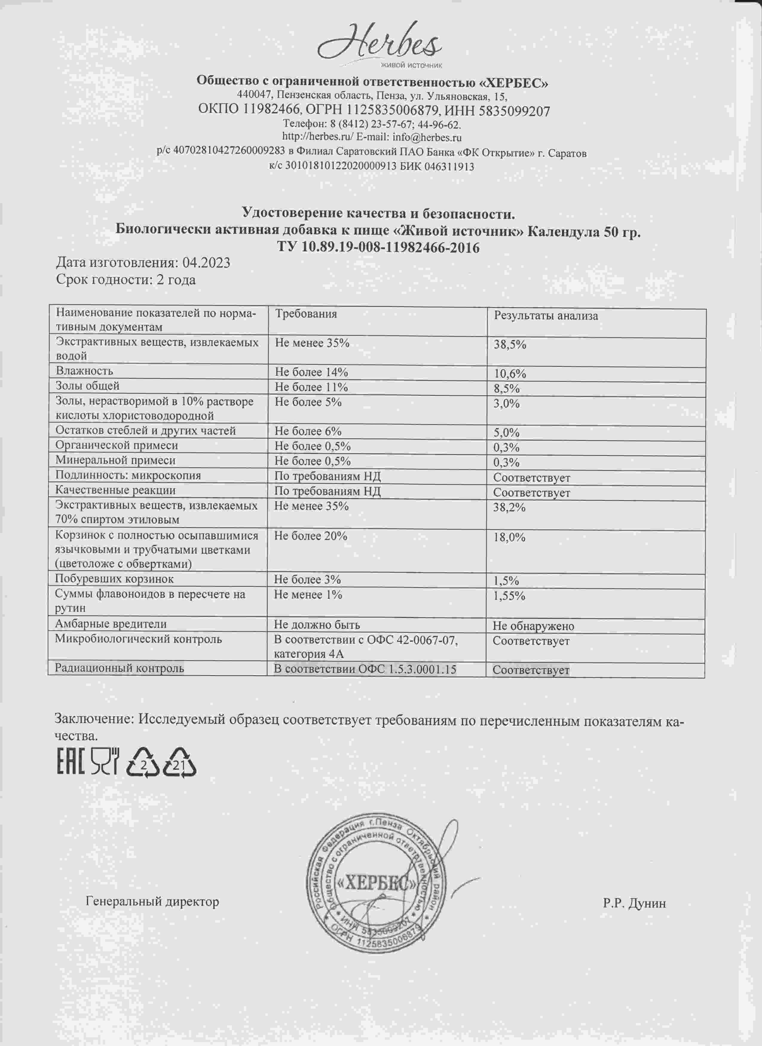 Паспорт №042023